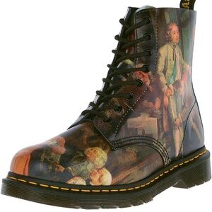 Dr. Martens 1460 Pascal Hogarth Renaissance Museum Collection. Limited Edition